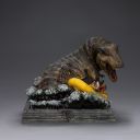 VOUCHER DE RESERVA T-REX RIVER SCENE - JURASSIC WORLD REBIRTH - DEMI SCALE 1/20 - IRON STUDIOS