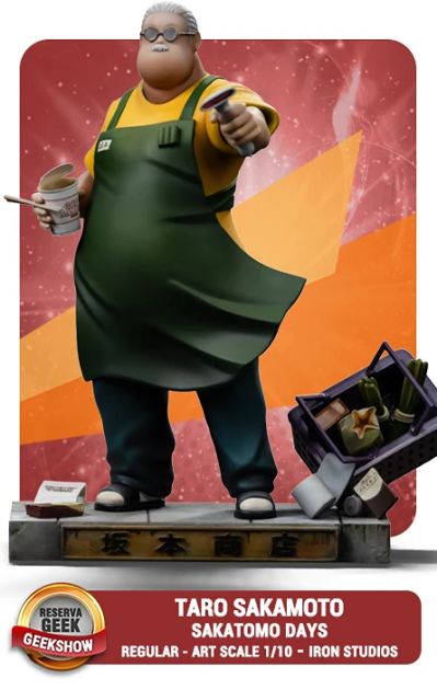 VOUCHER DE RESERVA TARO SAKAMOTO - SAKAMOTO DAYS - ART SCALE 1/10 - IRON STUDIOS