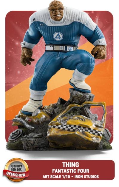 VOUCHER DE RESERVA THING - FANTASTIC FOUR - ART SCALE 1/10 - IRON STUDIOS
