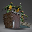 VOUCHER DE RESERVA TMNT 1ST COVER SET - TEENAGE MUTANT NINJA TURTLES - ART SCALE 1/10 - IRON STUDIOS