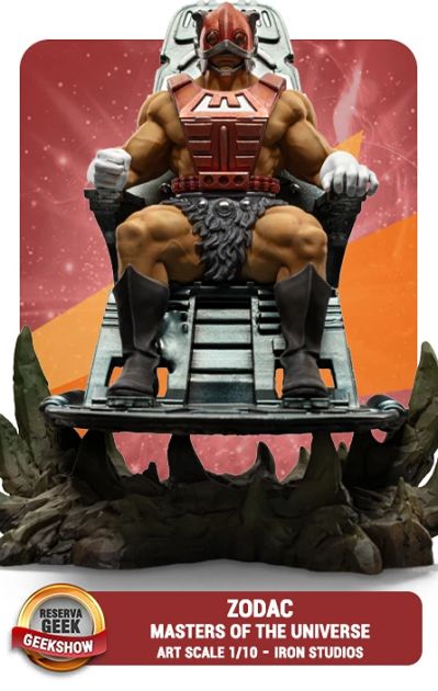 VOUCHER DE RESERVA ZODAC - MASTERS OF THE UNIVERSE - ART SCALE 1/10 - IRON STUDIOS